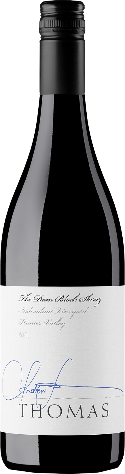 Thomas Wines The Dam Block Individual Vineyard Shiraz 2024 bottle - Hunter Valley
